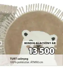 JYSK TURT szőnyeg ajánlat