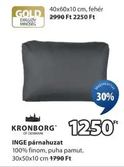 JYSK KRONBORG INGE párnahuzat ajánlat