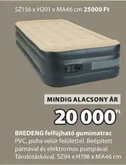 JYSK BREDENG felfújható gumimatrac ajánlat