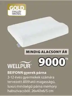 JYSK BEIFONN gyerek párna ajánlat