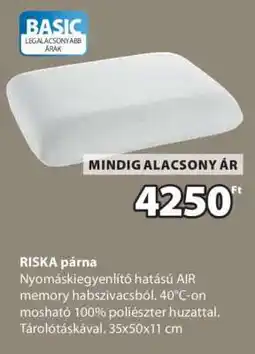 JYSK RISKA párna ajánlat