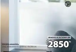 JYSK FOSSEN ablakfólia ajánlat