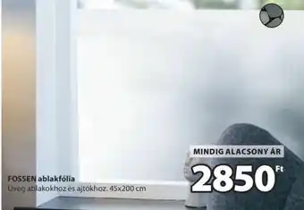 JYSK FOSSEN ablakfólia ajánlat