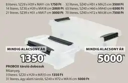 JYSK PROBOX tároló dobozok 3 literes ajánlat