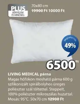 JYSK LIVING MEDICAL párna ajánlat