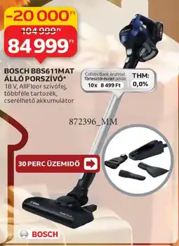 Auchan Bosch bbs611mat álló porszívó ajánlat