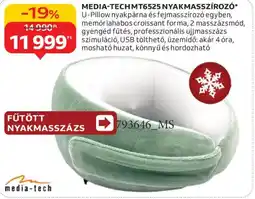 Auchan Media-Tech MT6525 nyakmasszÍrozó ajánlat