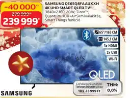 Auchan Samsung qe65q8faauxxh 4k uhd smart qled tv ajánlat