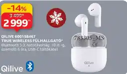 Auchan Qilive 600158467 true wireless fülhallgató ajánlat