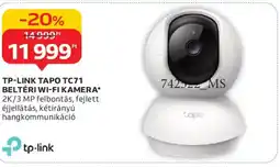 Auchan Tp-link tapo tc71 beltéri wi-fi kamera ajánlat