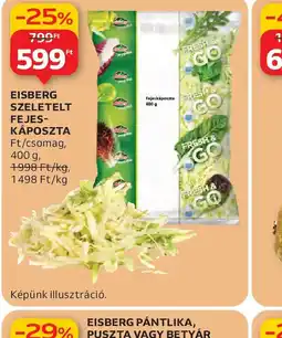 Auchan EISBERG SZELETELT FEJESKÁPOSZTA ajánlat