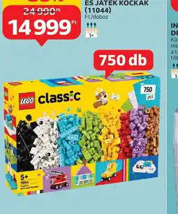 Auchan LEGO® CLASSICKREATÍV ÉPÍTÉS ÉS JÁTÉK KOCKÁK ajánlat