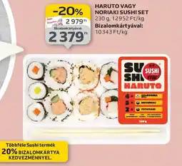 Auchan HARUTO VAGY NORIAKI SUSHI SET ajánlat