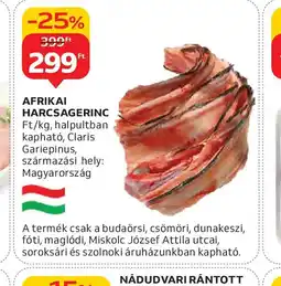 Auchan AFRIKAI HARCSAGERINC ajánlat