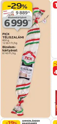 Auchan PICK TÉLISZALÁMI ajánlat