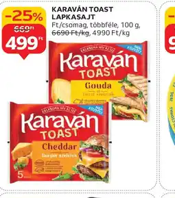 Auchan KARAVÁN TOAST LAPKASAJT ajánlat
