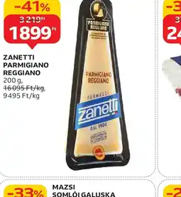 Auchan ZANETTI PARMIGIANO REGGIANO ajánlat