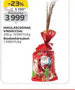 Auchan MIKULÁSCSOMAG VIRGÁCCSAL ajánlat