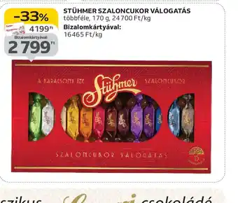 Auchan STÜHMER SZALONCUKOR VÁLOGATÁS ajánlat