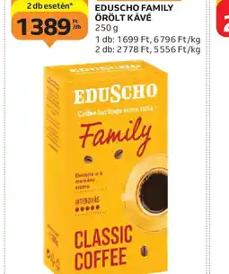 Auchan EDUSCHO FAMILY ŐRÖLT KÁVÉ ajánlat