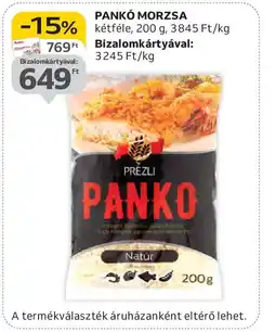 Auchan PANK MRZSA ajánlat