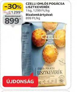 Auchan CZELLI OMLS POGÁCSA LISZTKEVERÉK ajánlat