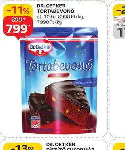 Auchan DR. OETKER TORTABEVON ajánlat