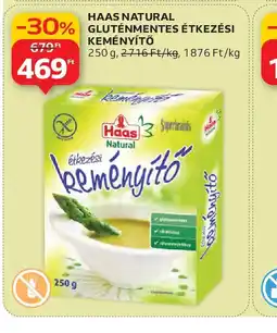 Auchan HAAS NATURAL KEMÉNYÍTŐ ajánlat
