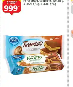 Auchan MIDI TÖLTÖTT PISKTASZELET ajánlat