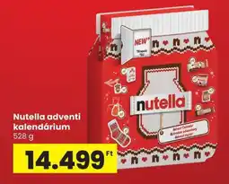 Spar Nutella adventi kalendárium ajánlat