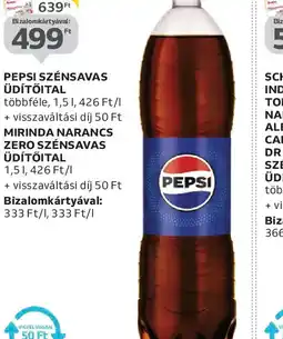 Auchan PEPSI SZÉNSAVAS ÜDÍTŐITAL ajánlat