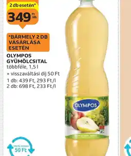 Auchan OLYMPOS GYÜMÖLCSITAL ajánlat