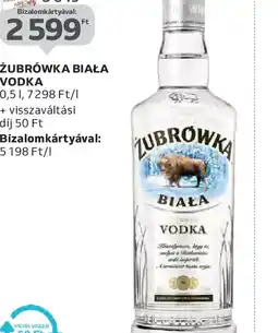Auchan UBRWKA BIAŁA VODKA ajánlat
