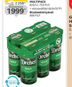 Auchan DREHER GOLD DOBOZOS SÖR ajánlat