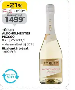 Auchan TÖRLEY ALKOHOLMENTES PEZSGŐ ajánlat