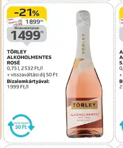 Auchan TÖRLEY ALKOHOLMENTES ROSÉ ajánlat