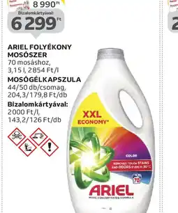 Auchan ARIEL FOLYÉKONY MOSSZER ajánlat