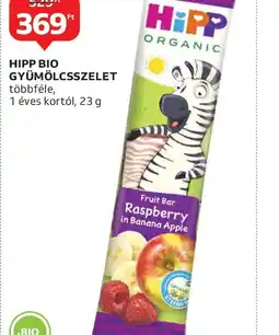 Auchan HIPP BIO GYÜMÖLCSSZELET ajánlat