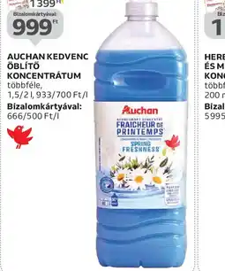 Auchan AUCHAN KEDVENC ÖBLÍTŐ KONCENTRÁTUM ajánlat