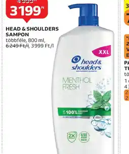 Auchan HEAD ESETÉN SHOULDERS SAMPON ajánlat