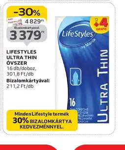 Auchan LIFESTYLES ULTRA THIN VSZER ajánlat