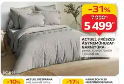 Auchan ACTUEL 3 RÉSZES ÁGYNEMŰHUZAT-GARNITÚRA ajánlat