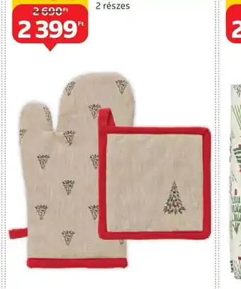 Auchan KARÁCSONYI MINTÁS KONYHARUHASZETT ajánlat