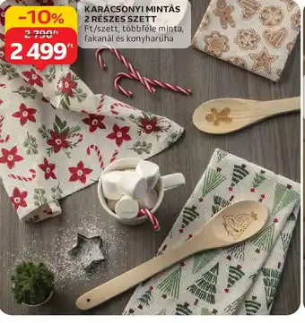 Auchan KARÁCSONYI MINTÁS SZETT ajánlat