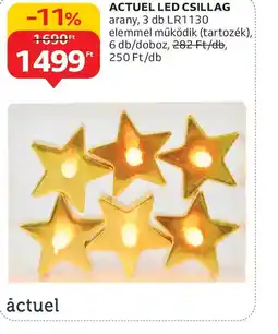 Auchan ACTUEL LED CSILLAG ajánlat