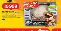 Auchan INTERAKTÍV T-REX DINOSZAURUSZ TOJÁSBAN ajánlat
