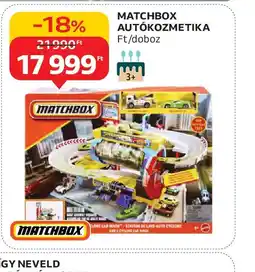 Auchan MATCHBOX CITY GARAGE ajánlat