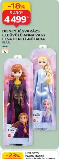Auchan DISNEY JÉGVARÁZS ELBŰVÖLŐ ANNA VAGY ELSA HERCEGNŐ BABA ajánlat