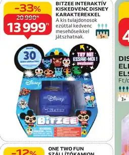 Auchan BITZEE INTERAKTÍV KISKEDVENC DISNEY KARAKTEREKKEL ajánlat