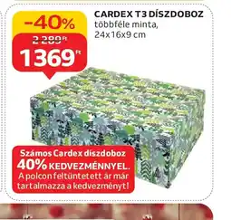 Auchan CARDEX T3 DÍSZDOBOZ ajánlat